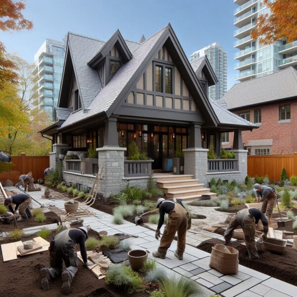 landscape design planning and layout service in Toronto