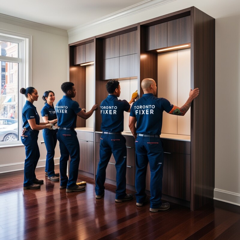 Built-in Wall Unit in Toronto