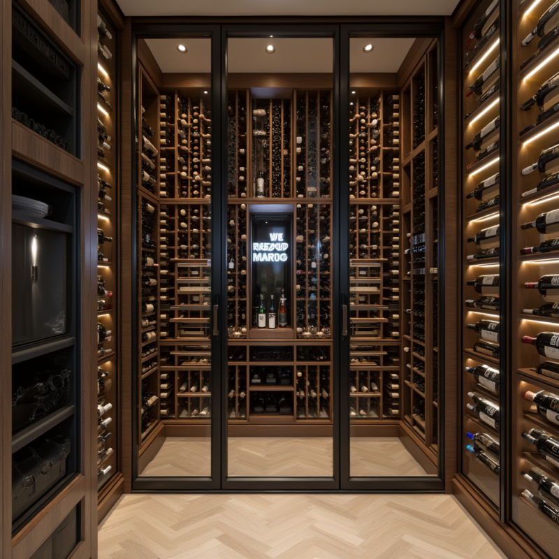 Wine Rack, Cellars, Cabinet & Wall Design & Build in Toronto