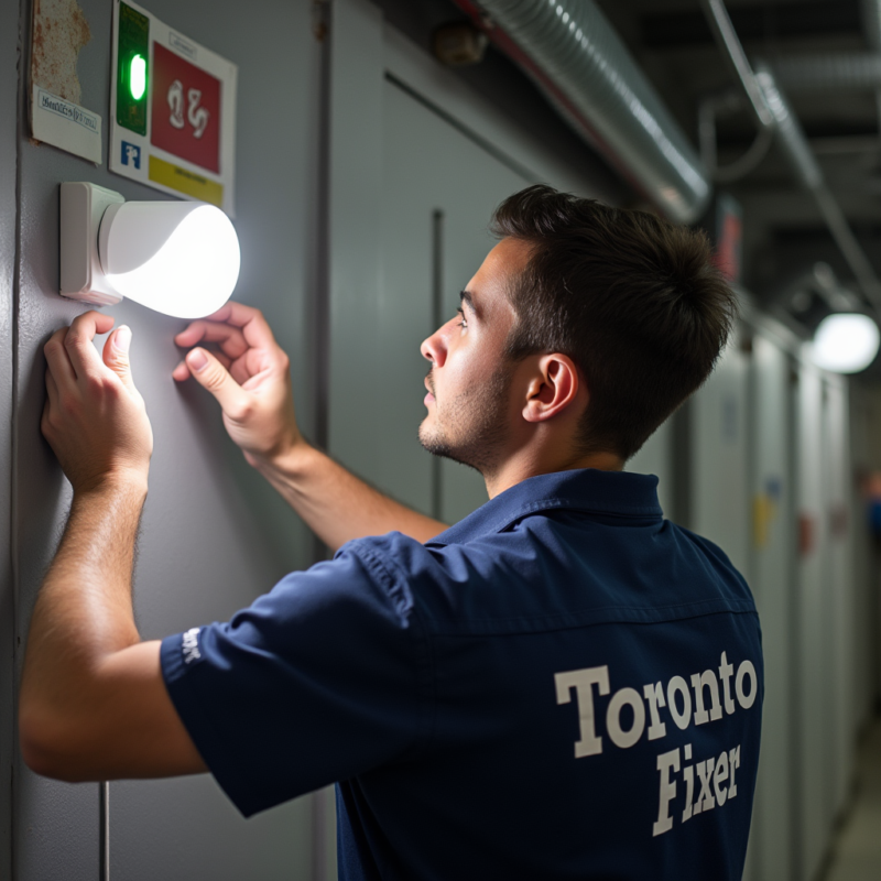 Emergency Lighting and Exit Sign Installation in Toronto