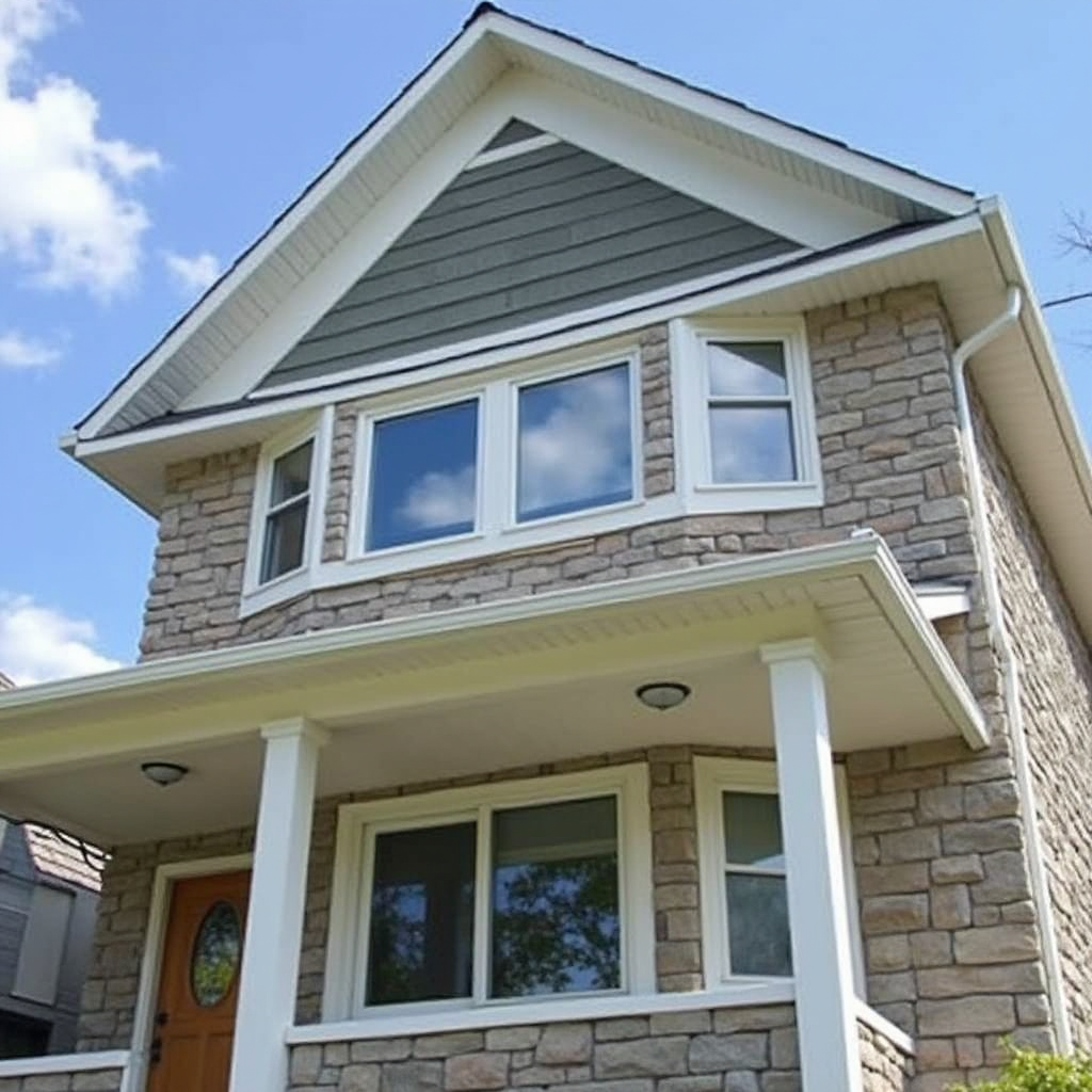 Gable Soffit and Cladding Renovation in Toronto