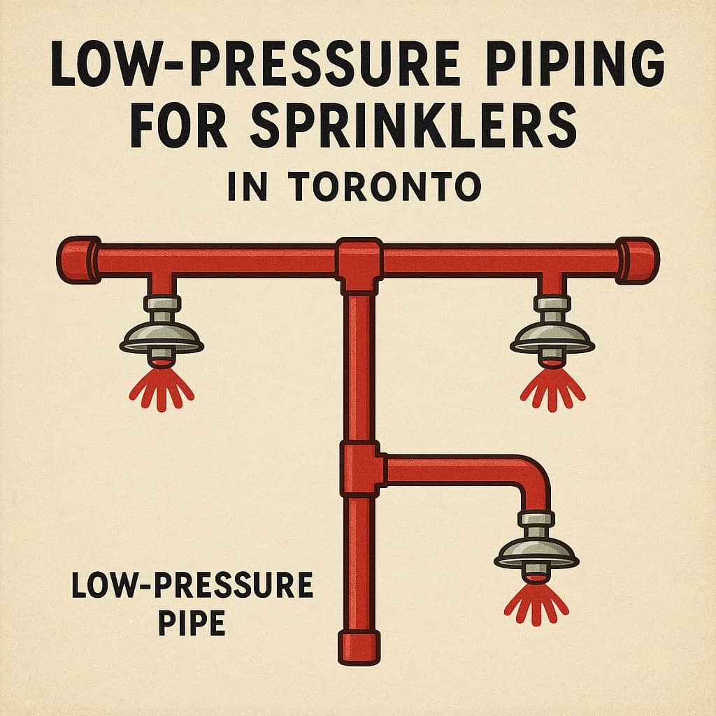 Low-Pressure Piping for Sprinklers in Toronto